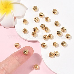 SHEGRACE Brass Spacer Beads&nbsp;XGRPCF871-179G