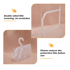 Transparent Acrylic Mini Photocard Hanger Rack&nbsp;ODIS-WH0002-47