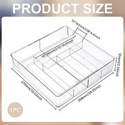 Acrylic Drawer Storage Box&nbsp;AJEW-WH0816-514