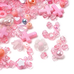 Opaque & Transparent Acrylic Beads&nbsp;SACR-XCP0001-06B