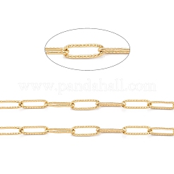 304 Stainless Steel Paperclip Chains&nbsp;CHS-O011-02G