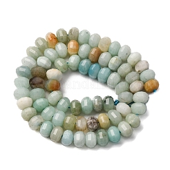 Natural Flower Amazonite Beads Strands&nbsp;G-P587-D08-02
