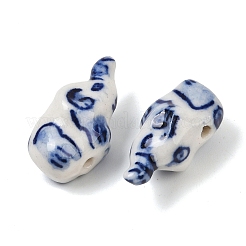 Animal Theme Blue and White Porcelain Beads&nbsp;PORC-Z007-05A