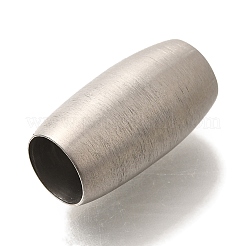 304 Stainless Steel European Beads&nbsp;STAS-G350-01B-MP