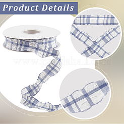 Cloth Plaid Ribbon&nbsp;OCOR-WH20071-001F