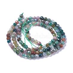 Natural Indian Agate Bead Strands&nbsp;G-A129-2mm-03