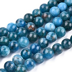 Natural Apatite Beads Strands&nbsp;LS-G-O186-E02-6mm