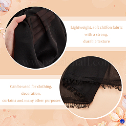 Chiffon Polyester Fabric&nbsp;DIY-WH0304-944B