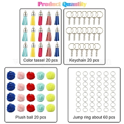 DIY Keychain Making Kits&nbsp;DIY-YW0012-85