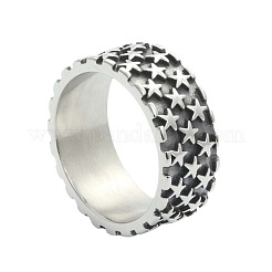 Punk Style 304 Stainless Steel Finger Rings for Men&nbsp;FS-WG83721-02