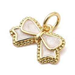Brass Enamel Pendants&nbsp;KK-P338-14G-01