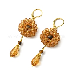 304 Stainless Steel Leverback Dangle Earrings&nbsp;EJEW-MZ00734-02