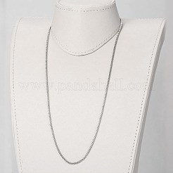 Tarnish Resistant 316 Surgical Stainless Steel Venetian Chains Necklaces&nbsp;NJEW-JN01293-03