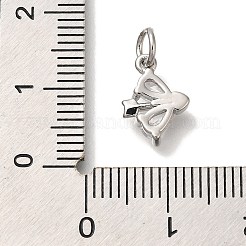 Rack Plating Brass Micro Pave Cubic Zirconia Pendants&nbsp;KK-I720-43P