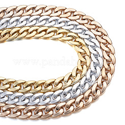 Handmade Plastic Curb Chains&nbsp;AJEW-FW0001-01