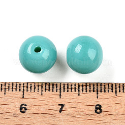 Opaque Solid Color Glass Beads&nbsp;GLAA-N007-10mm-A09