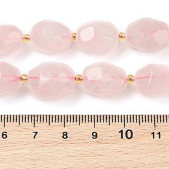 Natural Rose Quartz Beads Strands&nbsp;G-P541-A01-02