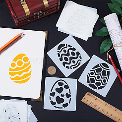 Easter PET Plastic Hollow Out Drawing Painting Stencils Templates&nbsp;DIY-WH0349-107