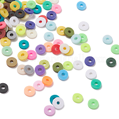 2400Pcs 15 Colors Handmade Polymer Clay Beads&nbsp;CLAY-YW0001-41