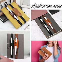 10Pcs 5 Colors Elastic Band Pen Holders&nbsp;AJEW-FG0002-17
