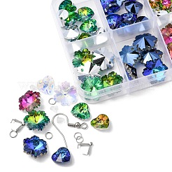 DIY Bling Star & Snowflake Earring Making Kit&nbsp;DIY-YW0006-56