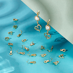 20Pcs 304 Stainless Steel Clip-on Earring Findings&nbsp;STAS-UN0058-60