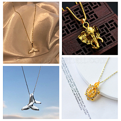 18Pcs 3 Style Brass Charms&nbsp;KK-CA0001-52G