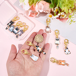 10Pcs Alloy Enamel Pendant Decorations&nbsp;HJEW-BM0001-60
