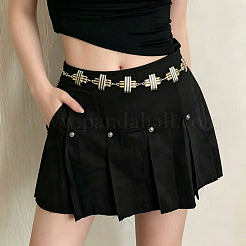 Alloy Cross Link Waist Chain Belts for Women&nbsp;FS-WG4C020-01