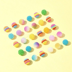 3 Styles ABS Plastic Beads&nbsp;KY-FS0001-24