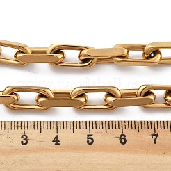 Ion Plating(IP) 304 Stainless Steel Cable Chains Bracelets for Men&nbsp;BJEW-U017-01G