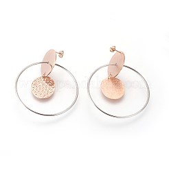 304 Stainless Steel Ear Studs&nbsp;STAS-I103-19