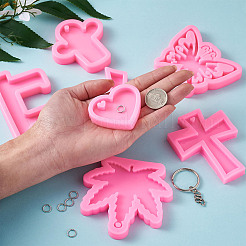 DIY Silicone Keychain Making Molds&nbsp;DIY-TA0008-56