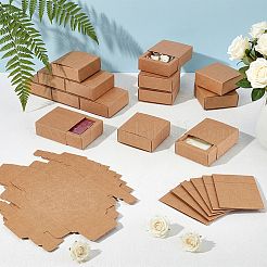 Kraft Paper Storage Gift Drawer Boxes&nbsp;CON-WH0095-56A