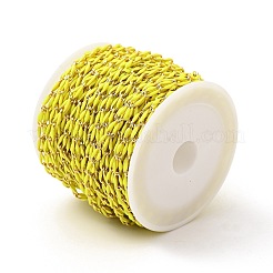 Brass Enamel Curb Chains&nbsp;CHC-C003-13G-09