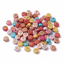 Opaque Mixed Color Acrylic Beads&nbsp;MACR-Q242-011A