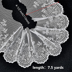 Polyester Lace Trims&nbsp;SRIB-WR0001-15B