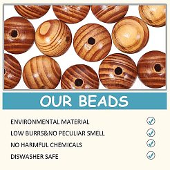 Round Wood Beads&nbsp;WOOD-PH0008-55A