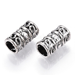 Tibetan Style Alloy European Beads&nbsp;TIBEB-TAC0002-06AS