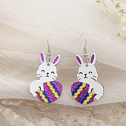 Easter Acrylic Dangle Earrings&nbsp;FS-WG521CC-01