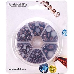 1Box ABS Plastic Imitation Pearl Dome Cabochons&nbsp;SACR-PH0001-46