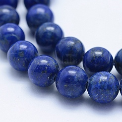 Natural Lapis Lazuli Beads Strands&nbsp;G-P342-01-8mm-AB