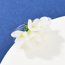 Handmade Lampwork Finger Rings&nbsp;RJEW-P158-01