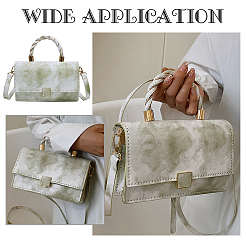 DIY Imitation Leather Sew on Women's Marble Pattern Handbag Making Kits&nbsp;DIY-WH0320-18C