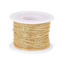 PVD Vacuum Plating 304 Stainless Steel Cable Chains&nbsp;STAS-D414-08