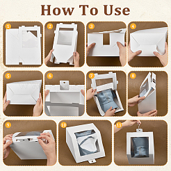 Cardboard Paper Jewelry Boxes&nbsp;CON-WH0100-53A