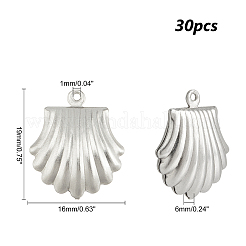 304 Stainless Steel Pendants&nbsp;STAS-UN0020-36P