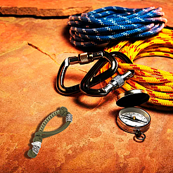 Handmade Nylon Parachute Cord for Men&nbsp;HJEW-WH0043-66AS-01