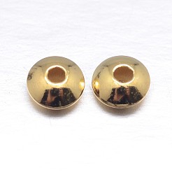 Saucer 925 Sterling Silver Spacer Beads&nbsp;STER-M101-12-4mm