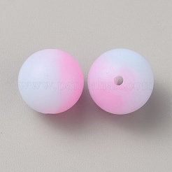 Luminous Round Food Grade Silicone Beads&nbsp;SIL-TAC0007-04L
